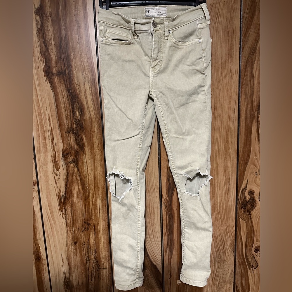 Free People Skinny Jeans Size 24